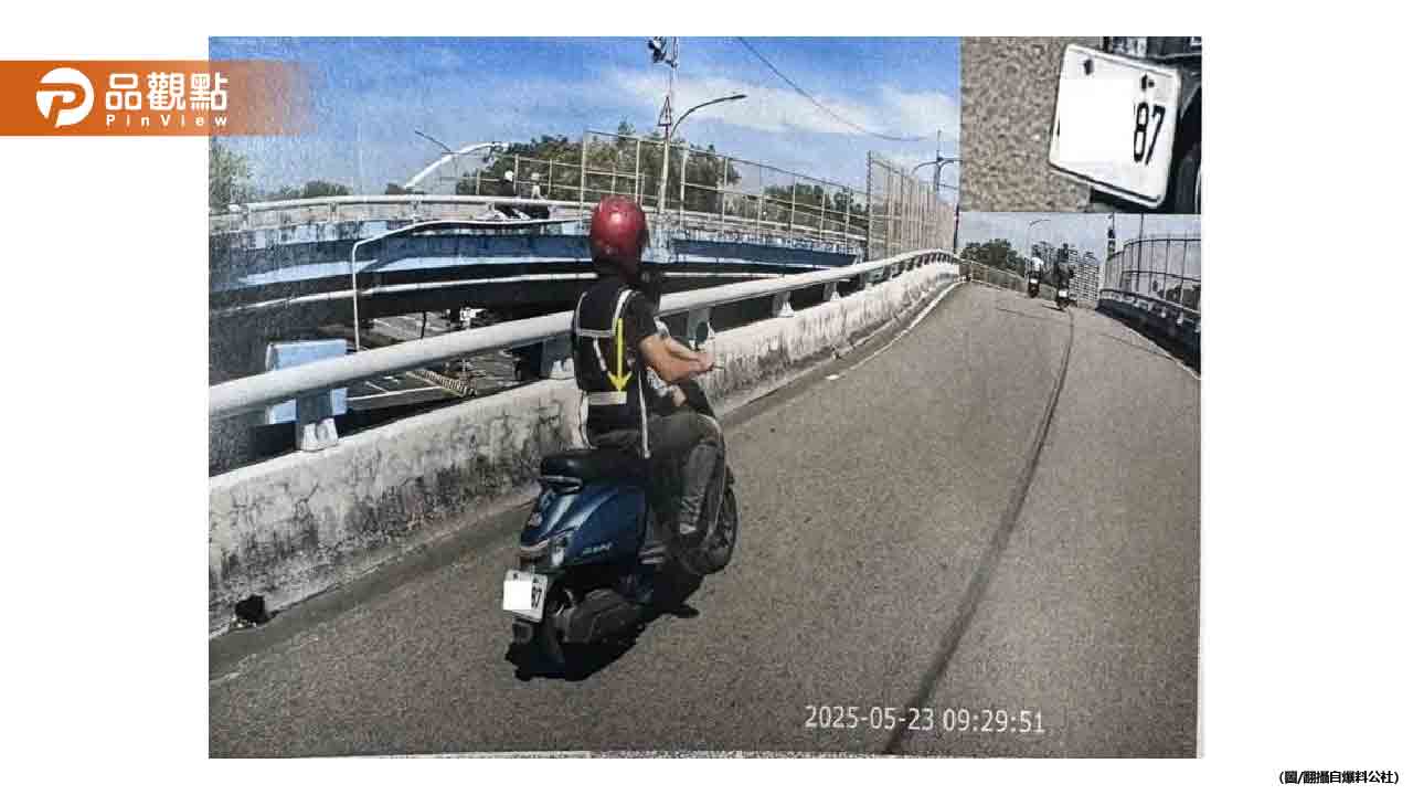 他揹1歲半寶寶騎車遭罰!沒安全帽可戴 爸遭檢舉挨罰