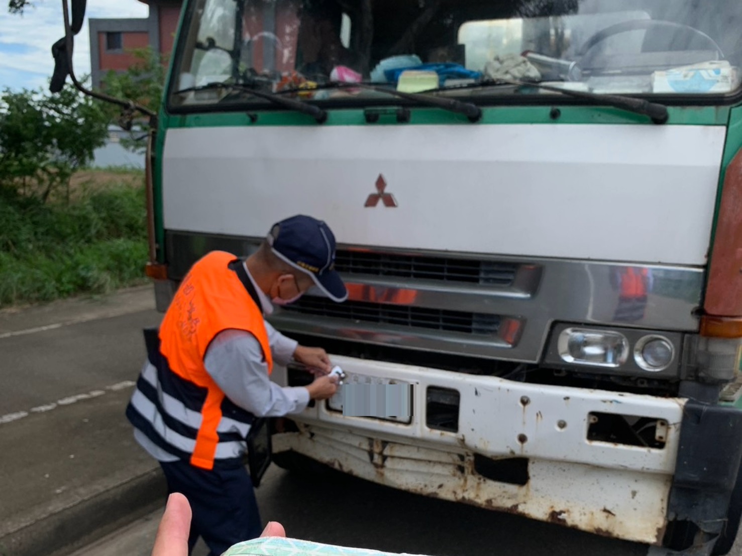 桃園監理站台61抓違規 大貨車掛註銷牌照上路慘了 h6w5f6wrf