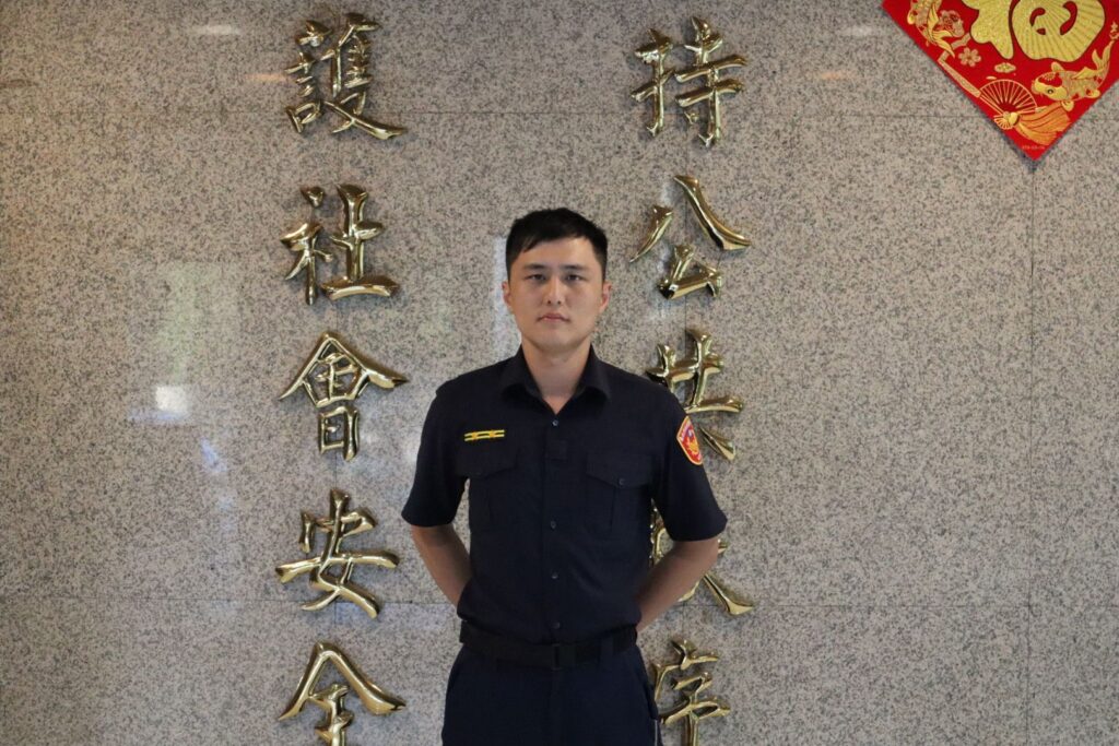 鍥而不捨  中正一警退勤後持續追緝犯嫌 2小時火速破案