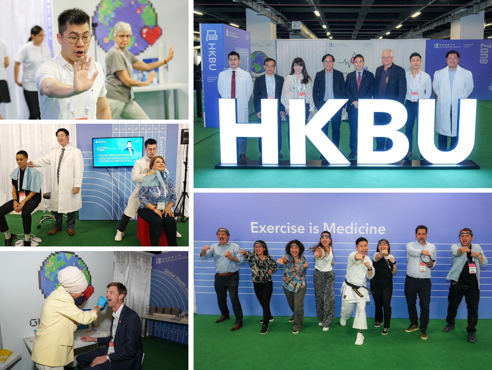 香港浸會大學於 2025 年泰晤士高等教育世界大學可持續發展大會展示領先全球的數碼健康與系統醫學研究實力