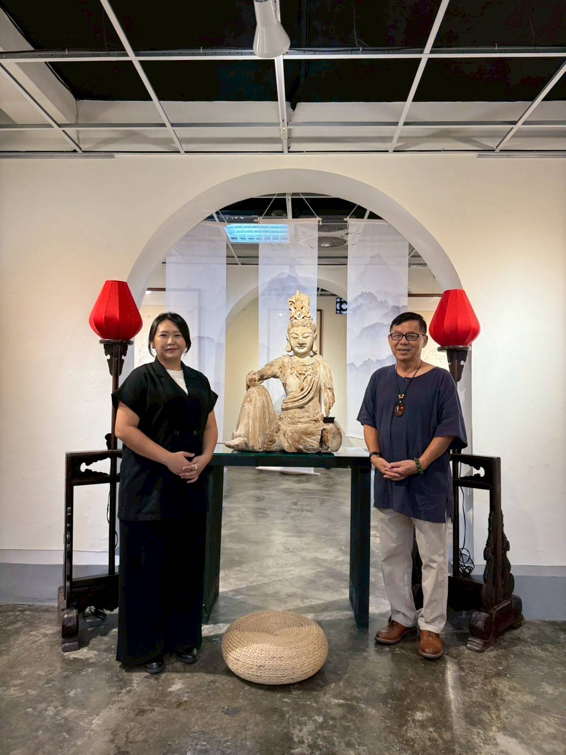 《觀自在大悲》淡墨畫暨藝術收藏展—— 以山水入境，靜觀慈悲