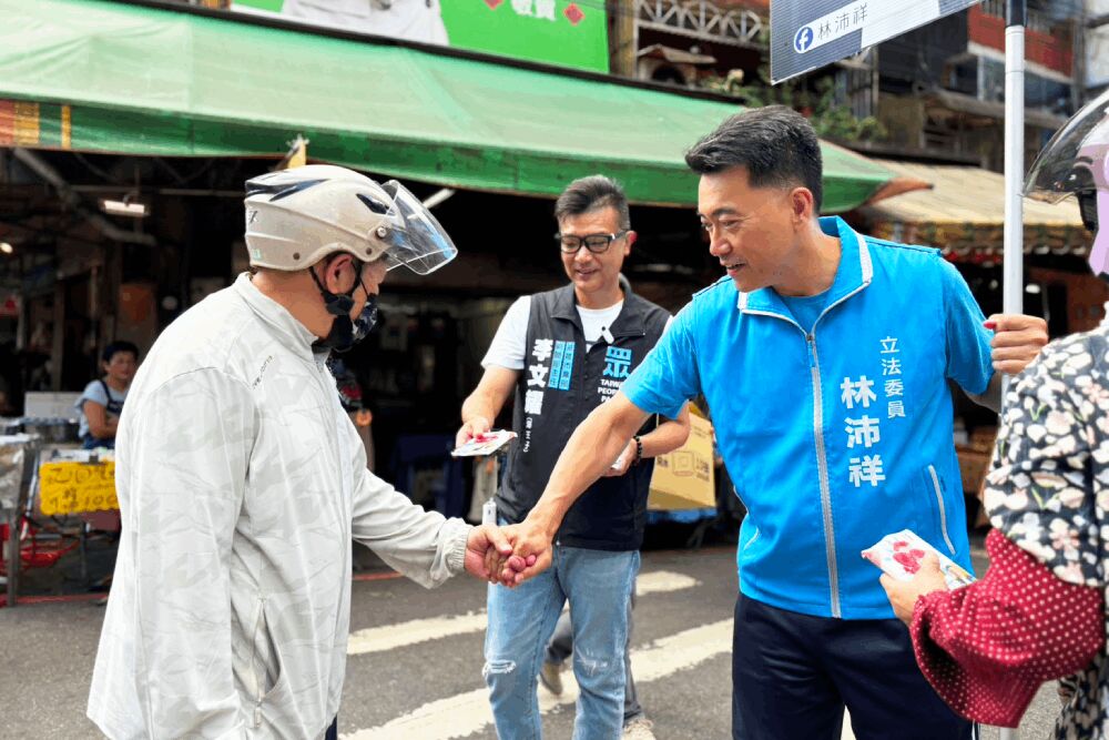 基隆藍白合體 林沛祥、李文耀宣傳投不同意罷免票 185 照片來源:立法委員林沛祥辦公室