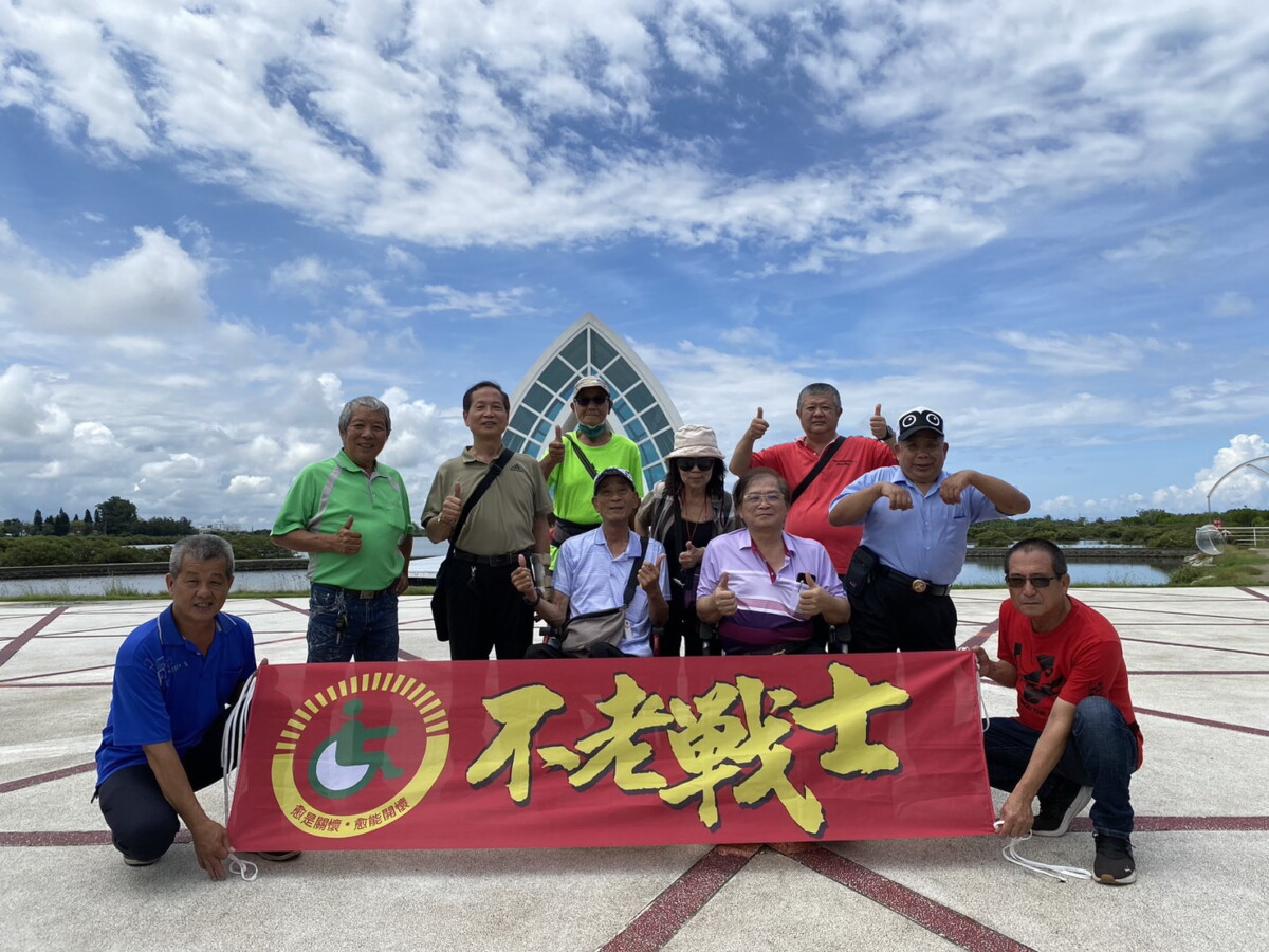 ▲睽違36年!全國肢體傷殘聯合總會「不老戰士」台南之行大會師。(圖/記者陳彥霖翻攝)