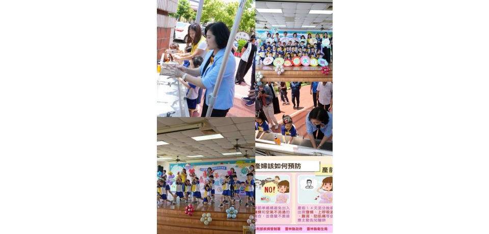 雲林縣長張麗善示範正確洗手步驟 呼籲大家勤洗手遠離腸病毒