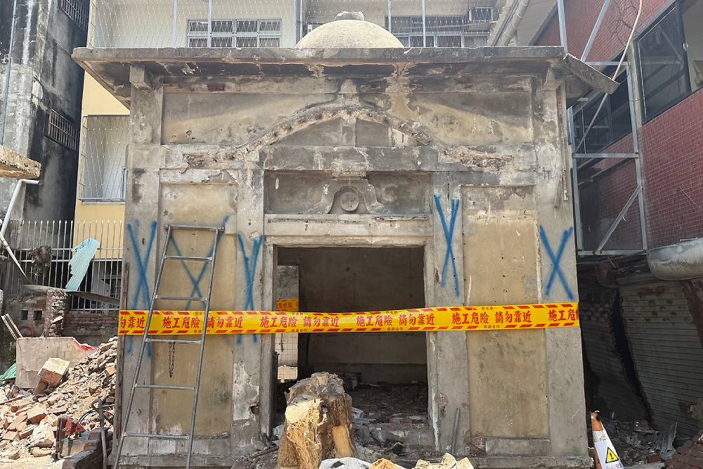 台中舊城區圓頂建築疑日治建物 文化局啟動暫定古蹟程序 250 台中舊城區圓頂建築疑日治建物 文化局啟動暫定古蹟程序 249