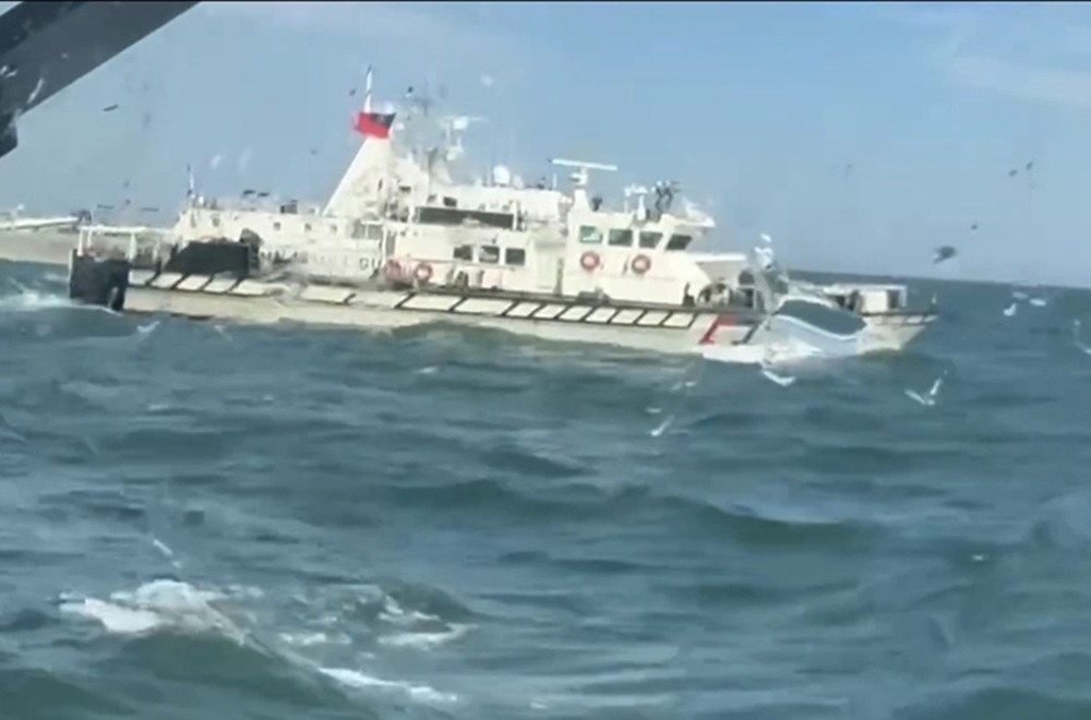 中國侵擾又來了 4艘海警船先後航入金門水域 250 cnews204250623a08