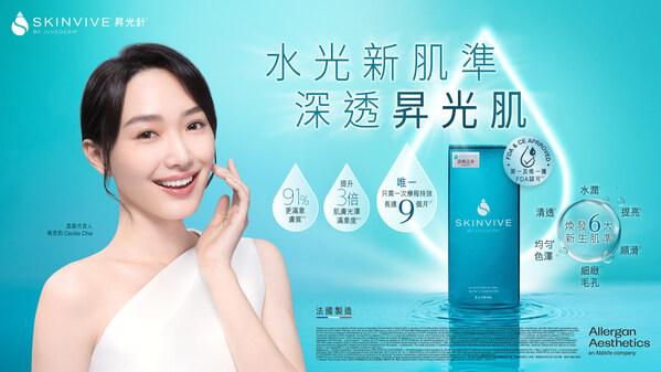 全新SKINVIVE® 昇光針® 矚目登場 -- 引領突破水光界限