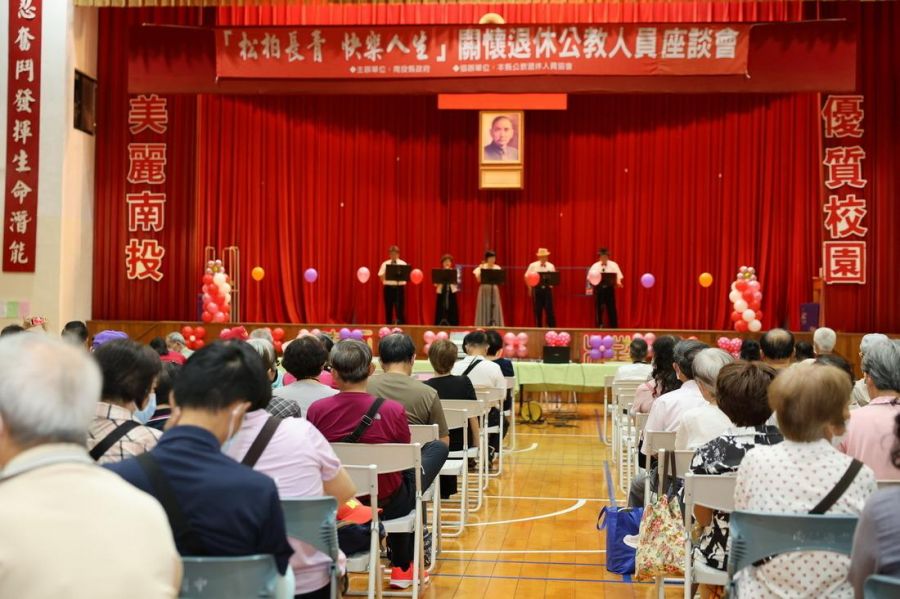 縣府辦退休公教人員座談會 許淑華邀10月賞國慶焰火