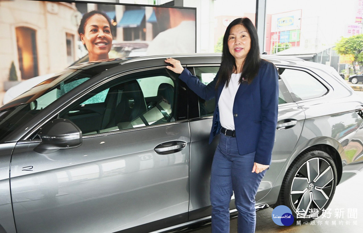 宗承汽車總經理吳芝瑩重返校園進修EMBA，為企業經營注入新觀點，也勉勵團隊同仁與時俱進，一起面對未來的挑戰。圖／記者陳致愷攝影
