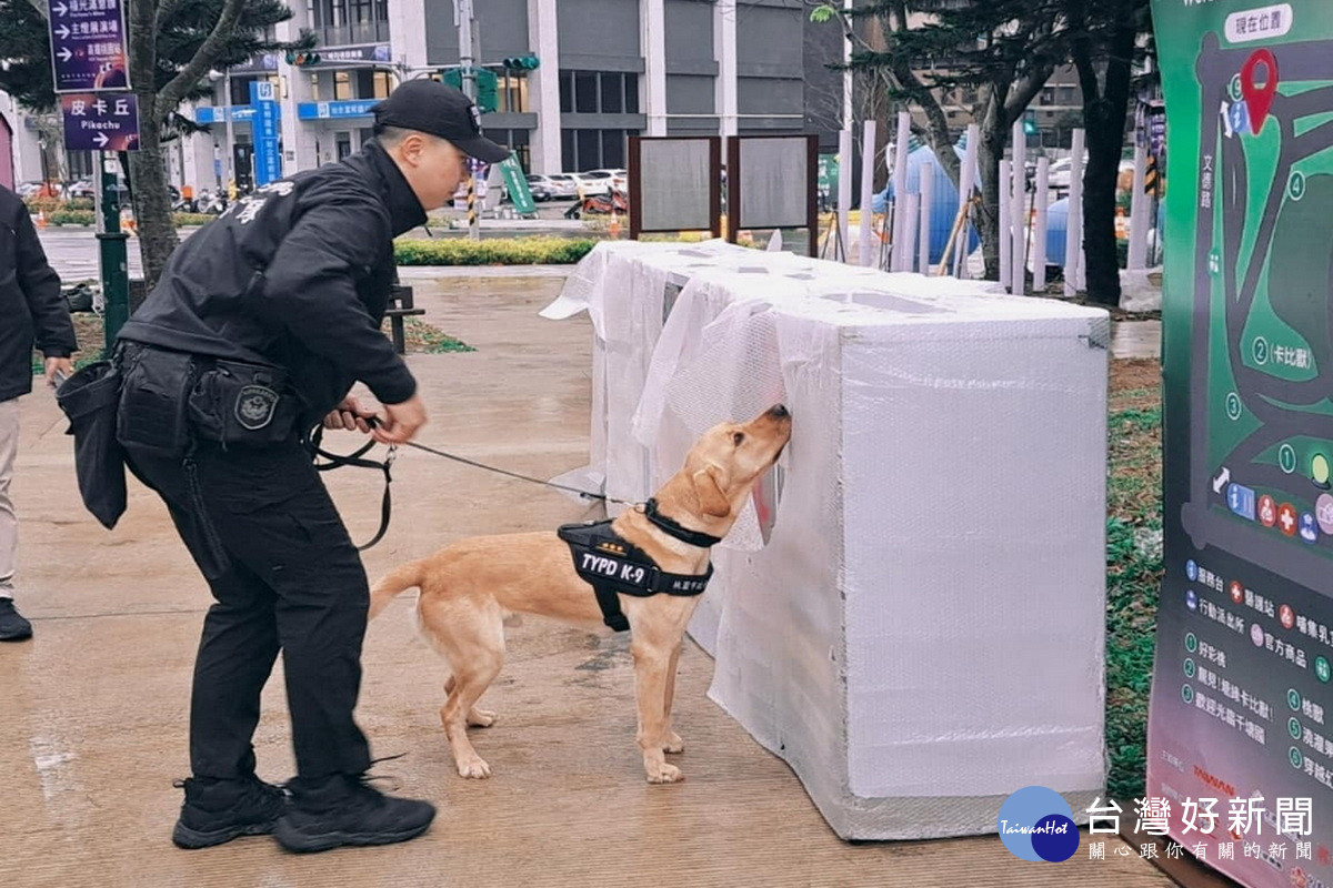 提升公務犬健康福祉與執勤效能,桃市首推「警犬與消防犬健康照護計畫」。