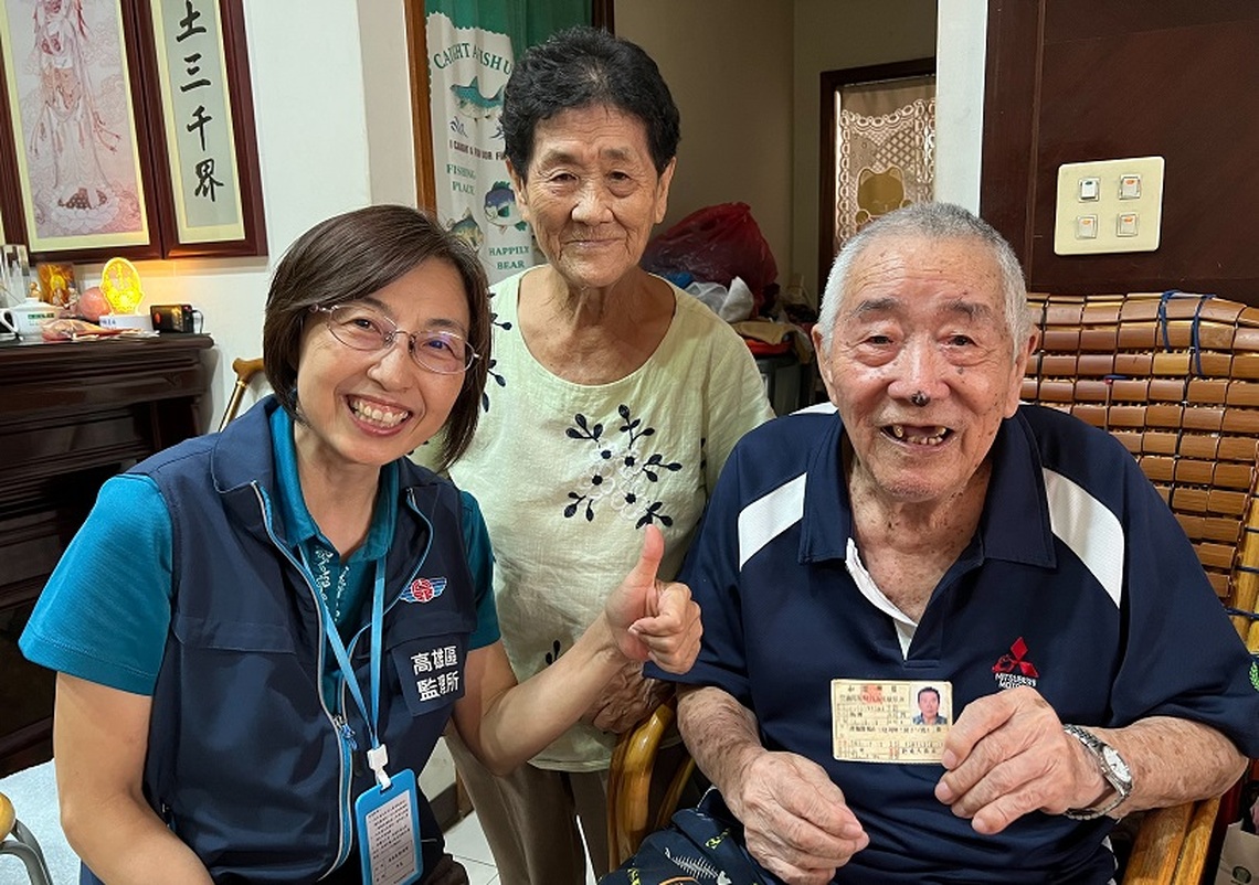 102歲人瑞退場典範 監理所主動關懷高齡駕駛安全轉換用路方式