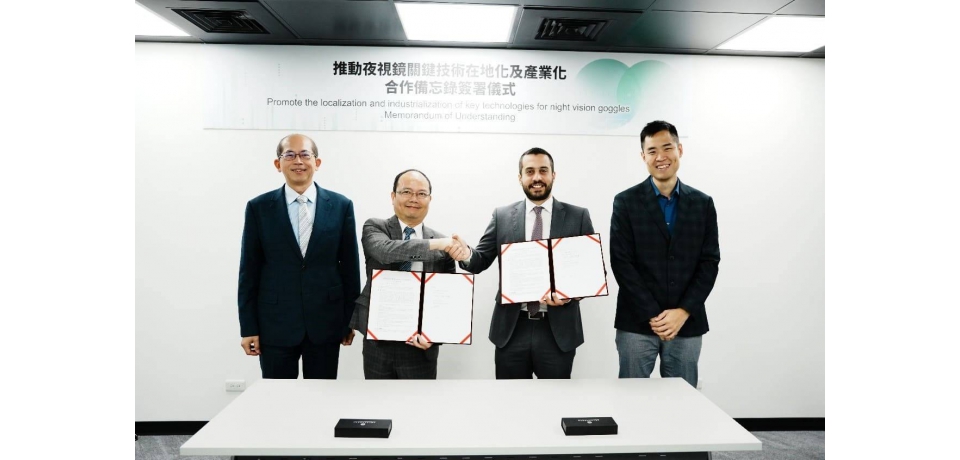 金屬中心攜手希臘Theon Sensors推動夜視鏡關鍵技術產業在地化