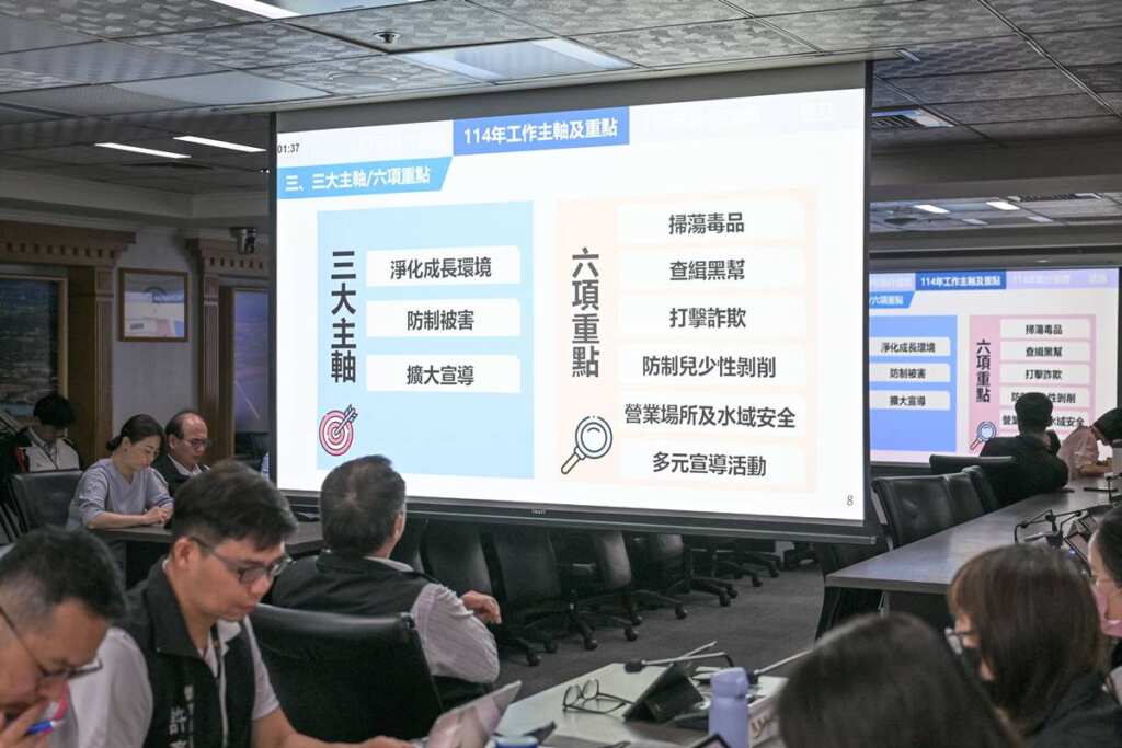 ▲114年「暑期保護青少年-青春專案」執行策略規劃專題報告。