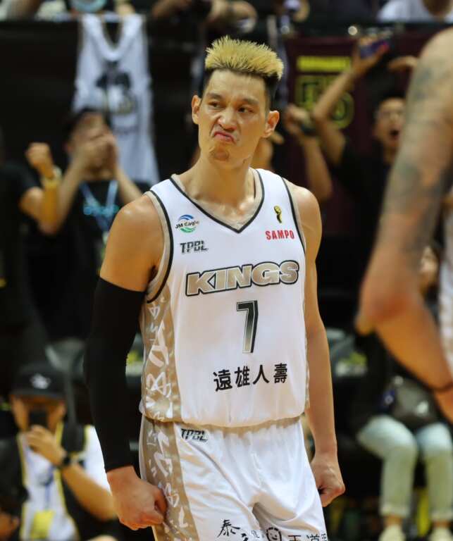 37歲的林書豪上場39分鐘狂摘29分，是國王隊摘下第3勝聽牌的MVP。 (潘安彥攝影)