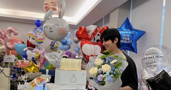 ▲韓網友對於「進貢文化」看法呈現兩極。(圖/翻攝自Instagram/actorleeminho)