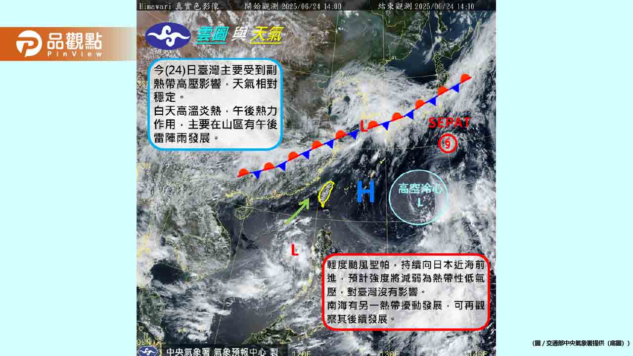 雙颱蓄勢待發!最快7月初襲台 專家:路徑變數大
