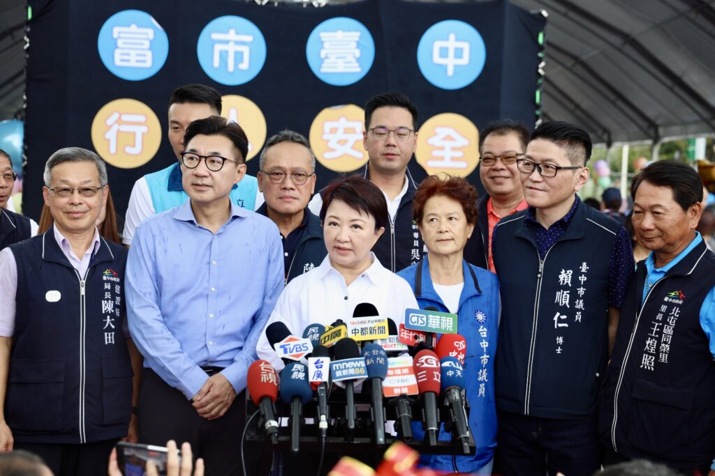 總統賴清德團結第二講 盧秀燕再轟:「不要只談遠古的長毛象」應對焦民生疾苦 1 盧市長受訪