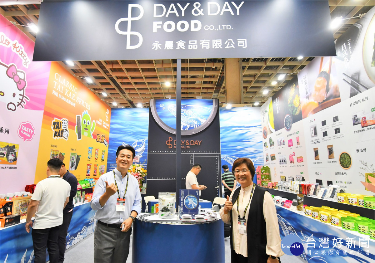 王惠美現身台北國際食品展,力推彰化優質產品。圖/彰化縣政府提供