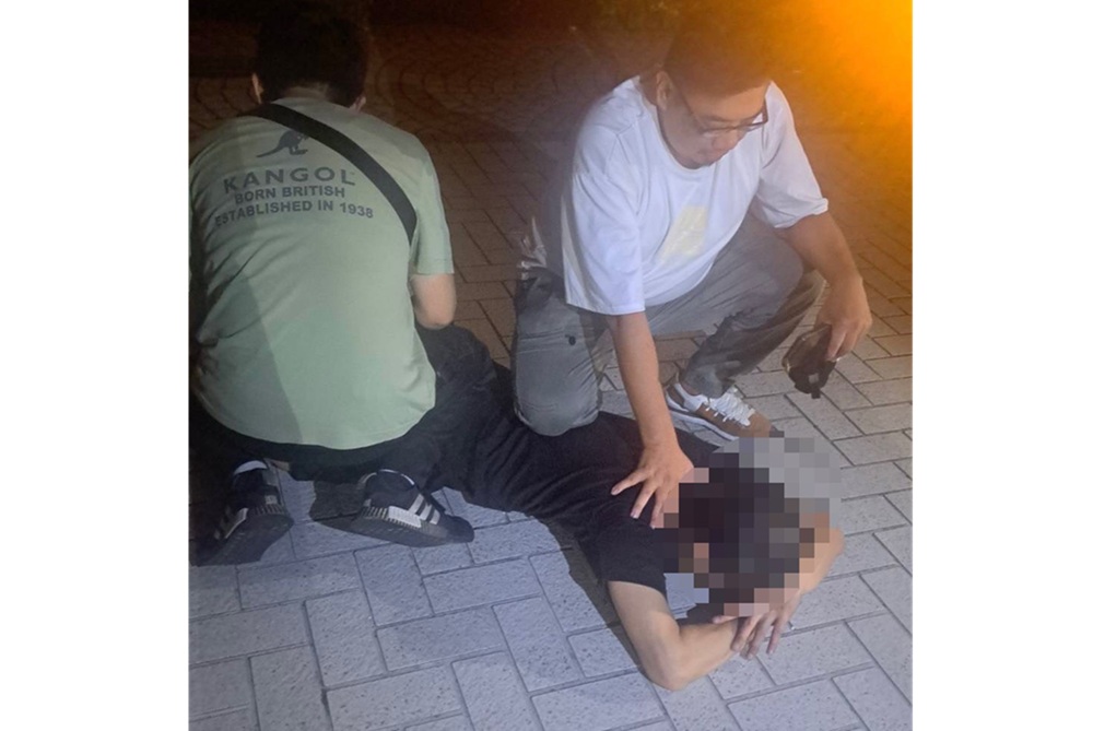 涉搶奪案才交保 43歲男再涉變裝搶金項鍊未得逞 241 cnews204250626a07