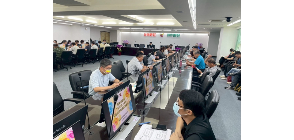 臺南市召開災防專家諮詢會議 市長黃偉哲持續強化震災應處與收容安置量能
