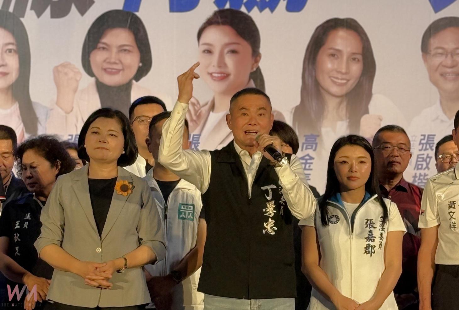 立委丁學忠反罷免總部成立 28日晚間千人挺身守民主 - https://www.watchmedia01.com