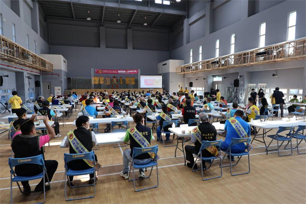 台灣寺廟金蘭會第四屆第一次會員大會在台中市中堡五十三庄的信仰重鎮──浩天宮隆重舉行。(圖/浩天宮)