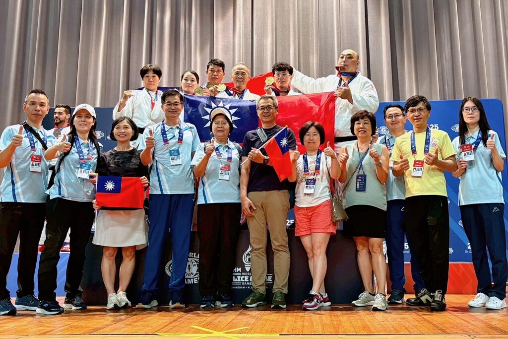 警察之光 中華健兒旗開得勝 世警消警政署首日勇奪 3 金1 銀 2 銅 1 MEITU 20250629 120758087