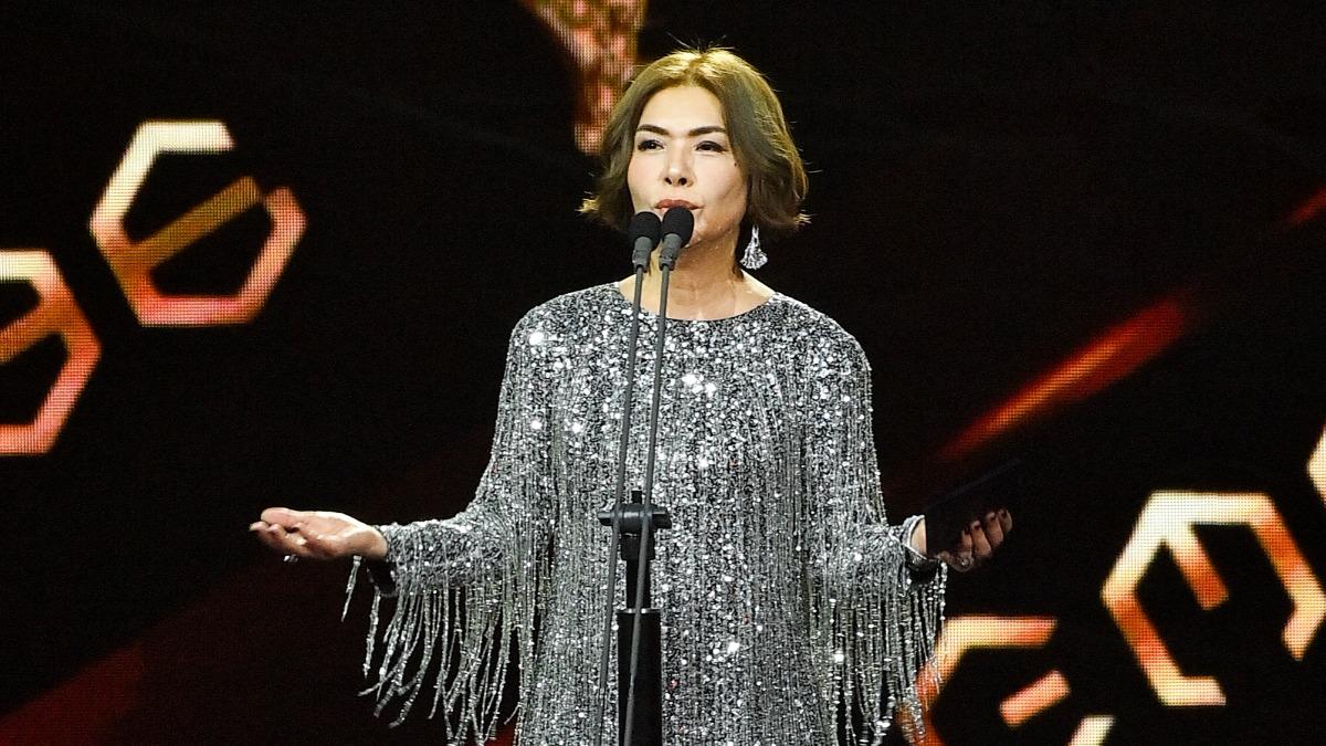 張清芳擔任壓軸頒獎人。(圖/台視提供)