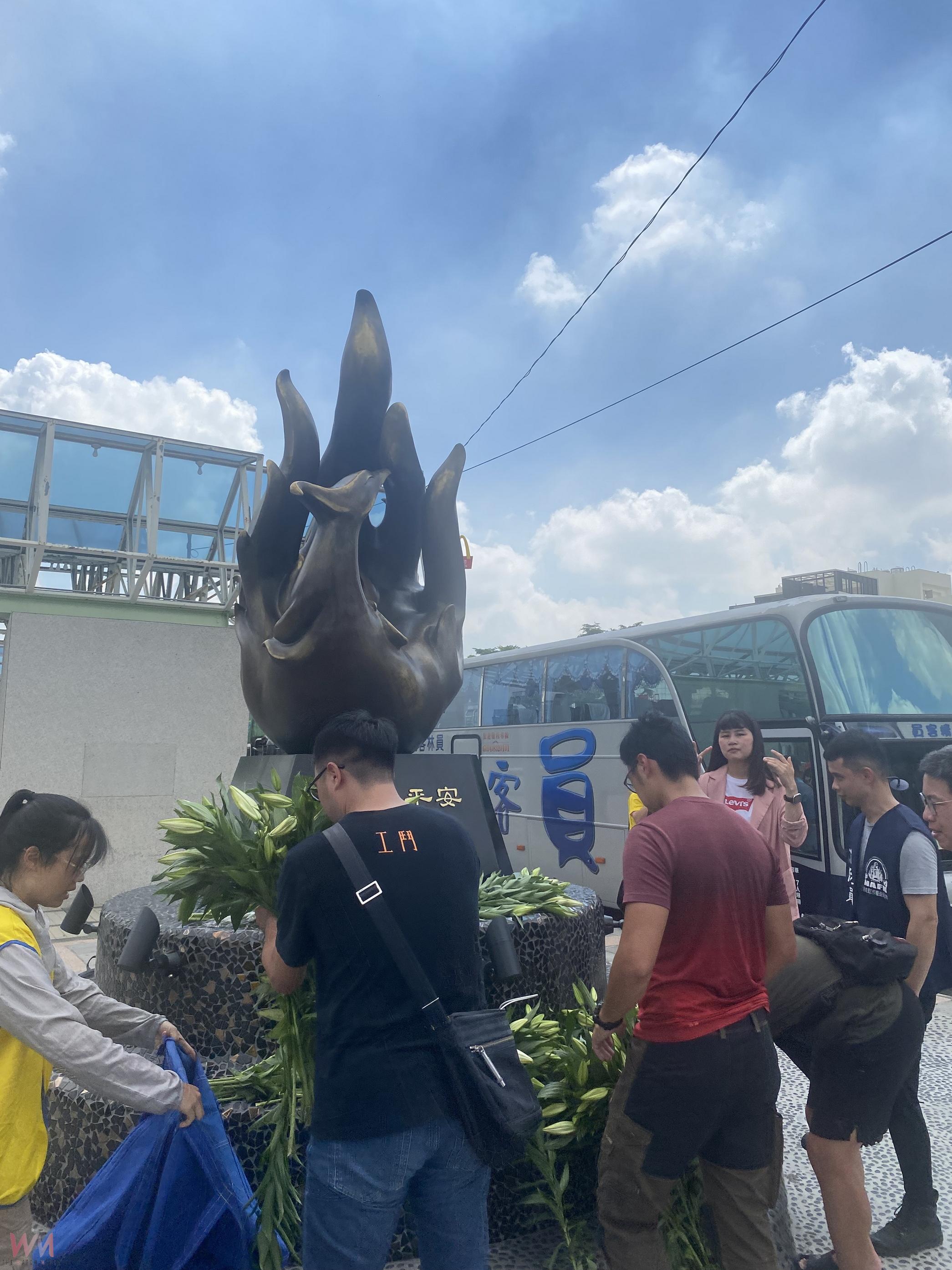 （有影片）／彰化首座消防殉職紀念碑揭碑　不忘英勇消防員陳志帆
