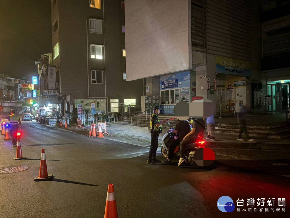 透過臨檢、巡邏、路檢等積極的查緝作為。（集集警分局提供）