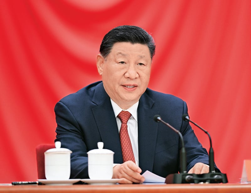 中共機關刊物《求是》雜誌刊出習近平文選,做為7月出刊的主要內容。翻攝《求是》雜誌