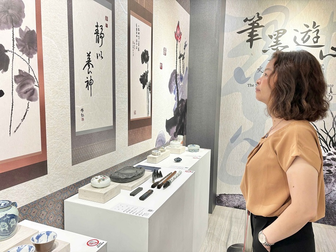 高雄翰品酒店舉辦「筆墨遊心-文房茶器的世界」特展 探索生活美學與心靈靜謐