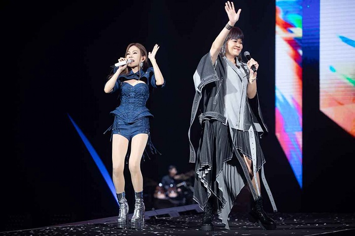 演唱會上 彭佳慧吉那驚喜合體 漂亮登場 沒人想輸 掀翻小巨蛋畫面mv全收錄