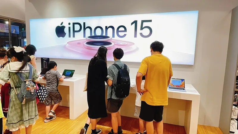 iPhone 15(128GB)崩跌21%,性價比爆棚,銷量衝前五