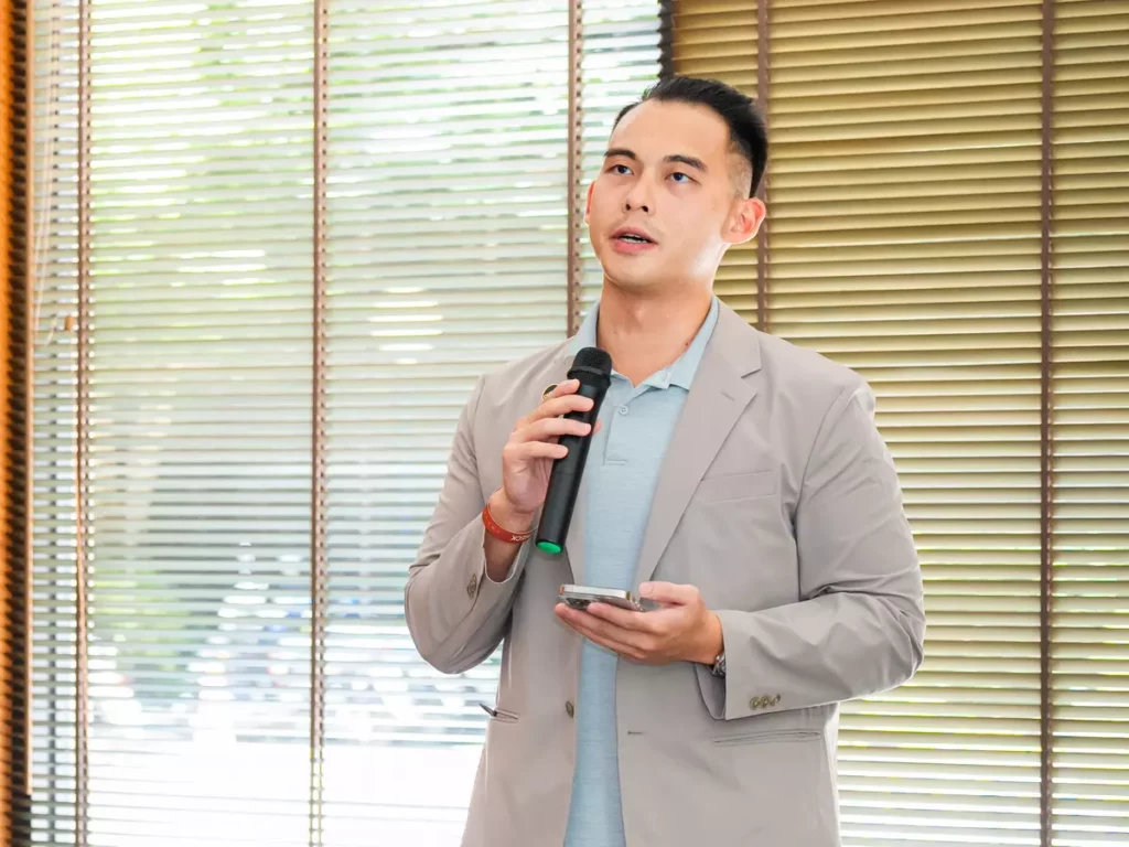 雀客國際黃俊豪執行長強調,雀客藏居呈現的空間氛圍及生活美學兼具的質感,主打「收藏一輩子的居住體驗」(圖/雀客國際提供)