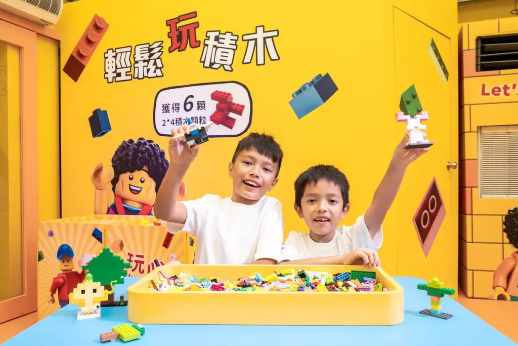 台灣樂高®打造巨型樹洞闖關體驗與三大體驗關卡,邀請大小朋友發揮觀察力、想像力、創造力輕鬆玩樂