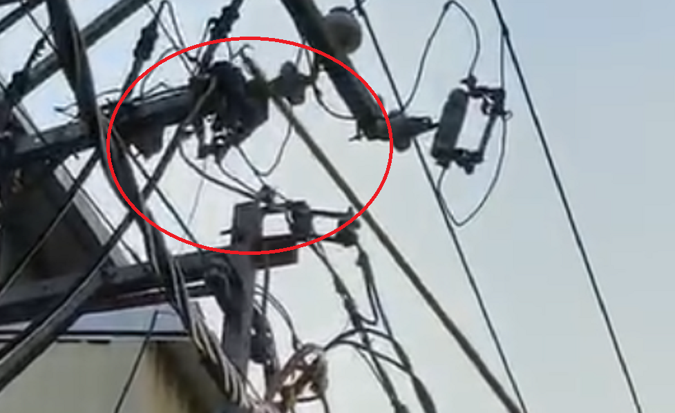 松鼠碰觸電線 桃園中壢逾900戶停電 5f45fg 1