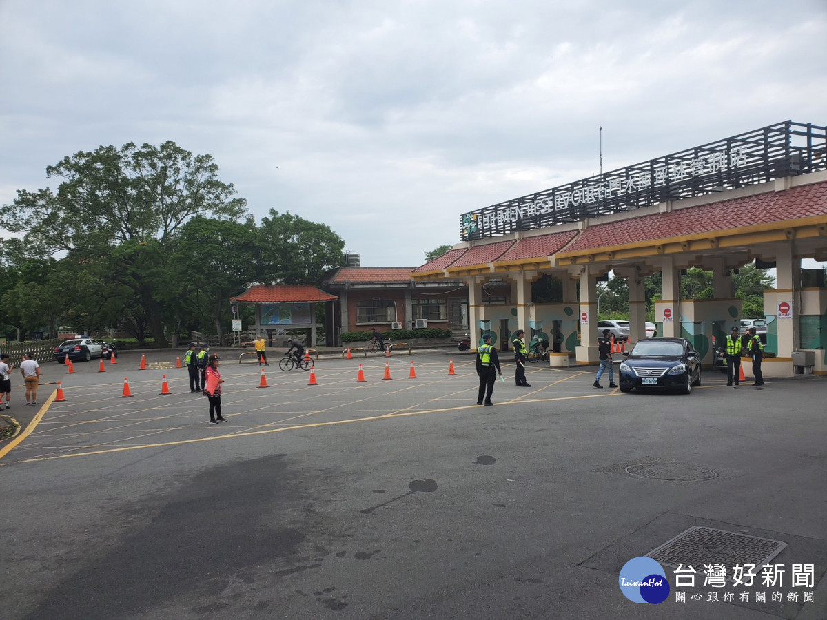 桃園市政府警察局針對競賽路線將分階段實施機動交通管制，禁止車輛及行人通行或穿越。