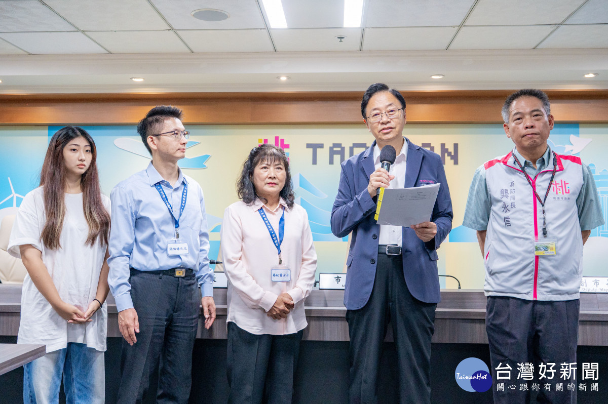 張市長:進駐龍岡分隊強化區域緊急救護量能。