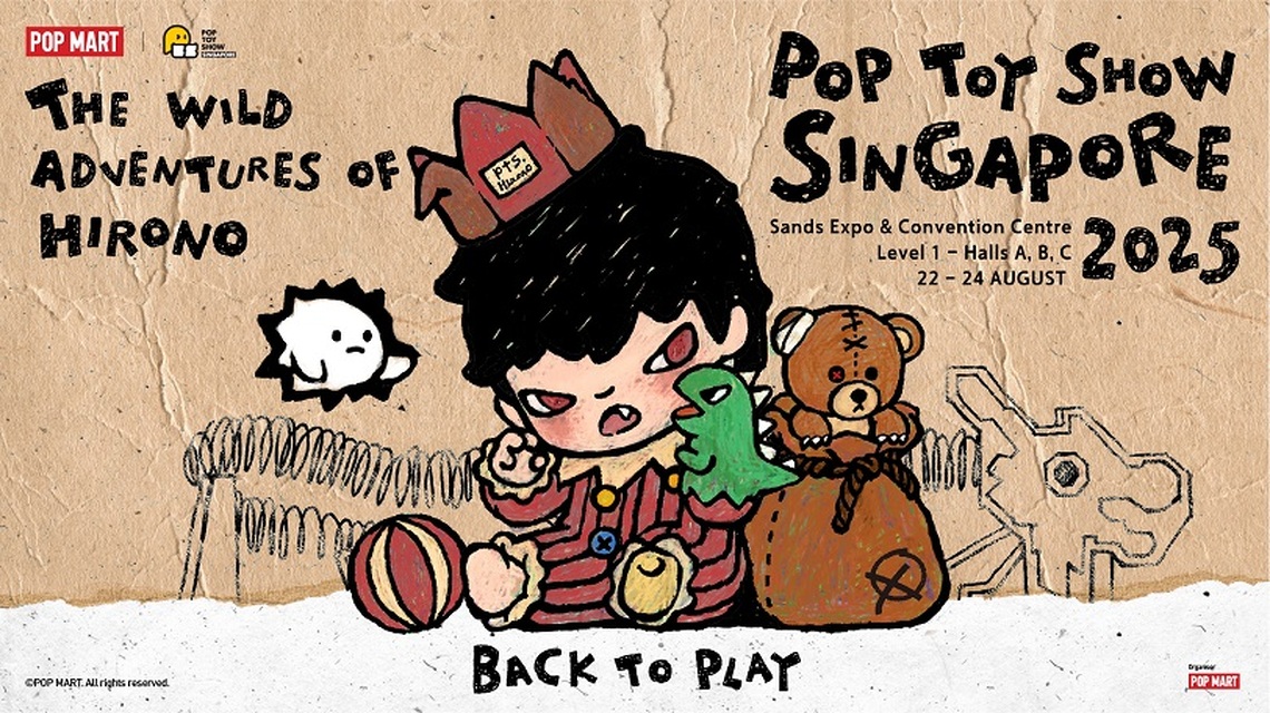 亞洲潮玩盛典回歸!2025年POP TOY SHOW新加坡站8月登場