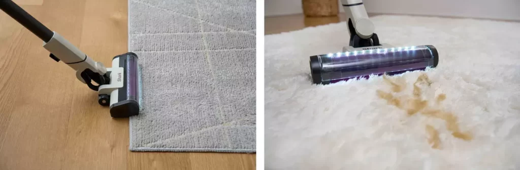 Smart IQ 技術可根據地板材質自動調整毛刷滾輪的轉速