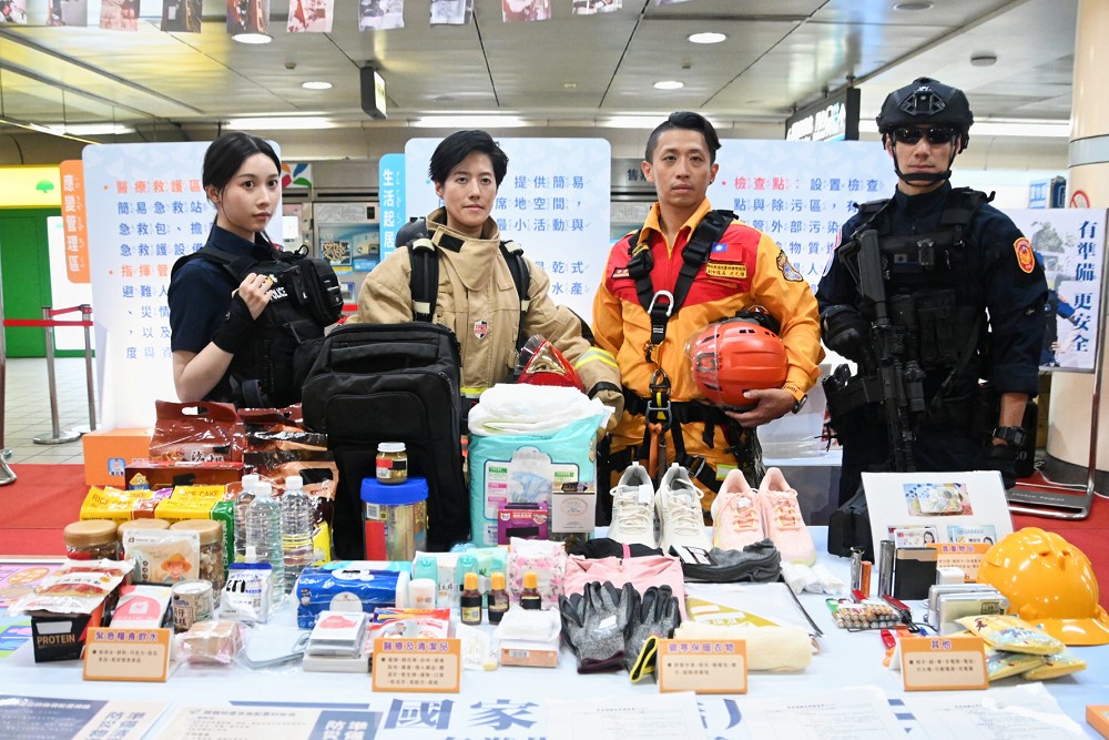 守護之盾防空避難體驗今特展　劉世芳：提升全民避難應變力 237