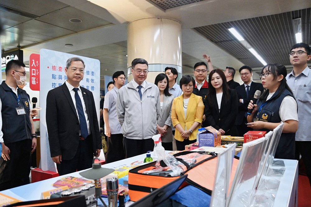 守護之盾防空避難體驗今特展　劉世芳：提升全民避難應變力 239