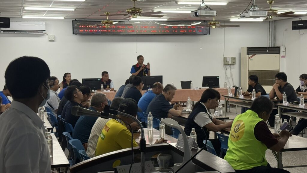 花警分局召開  2025城鎮韌性  防空  演習  協調會  強化公私協力應變能量