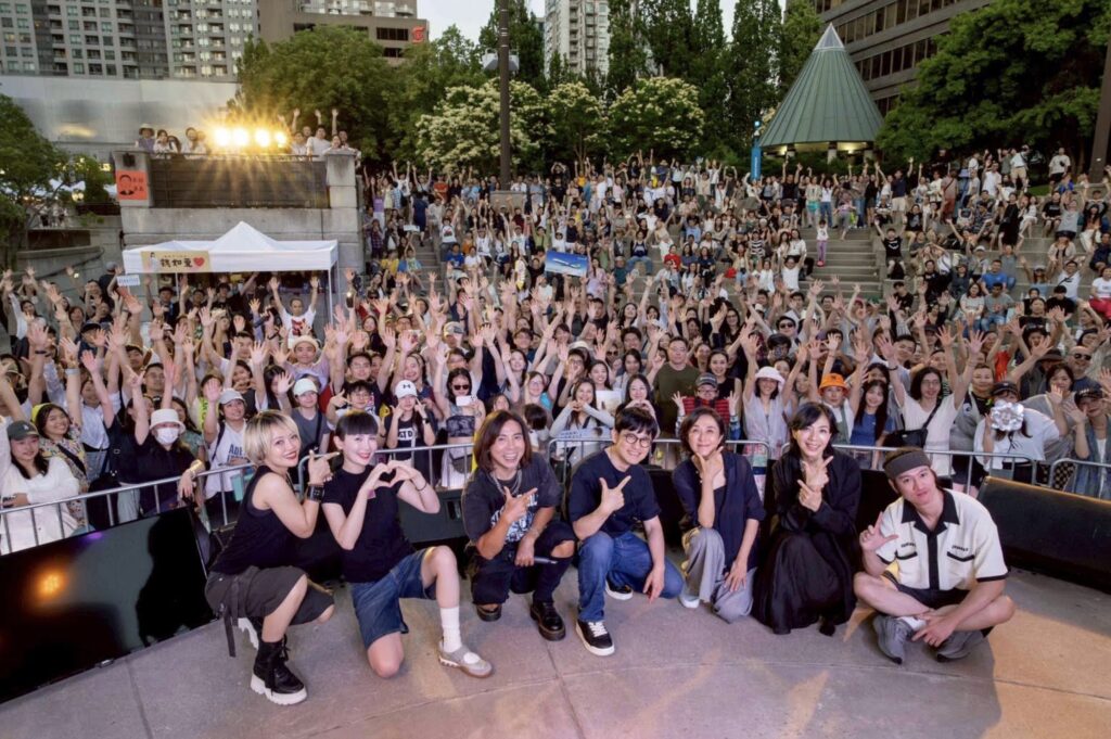 44度熱浪燒不熄彩虹魂！愛之日常多倫多破3萬人流量　11/15班師回朝台中 結合著名品牌「無肉市集」開唱