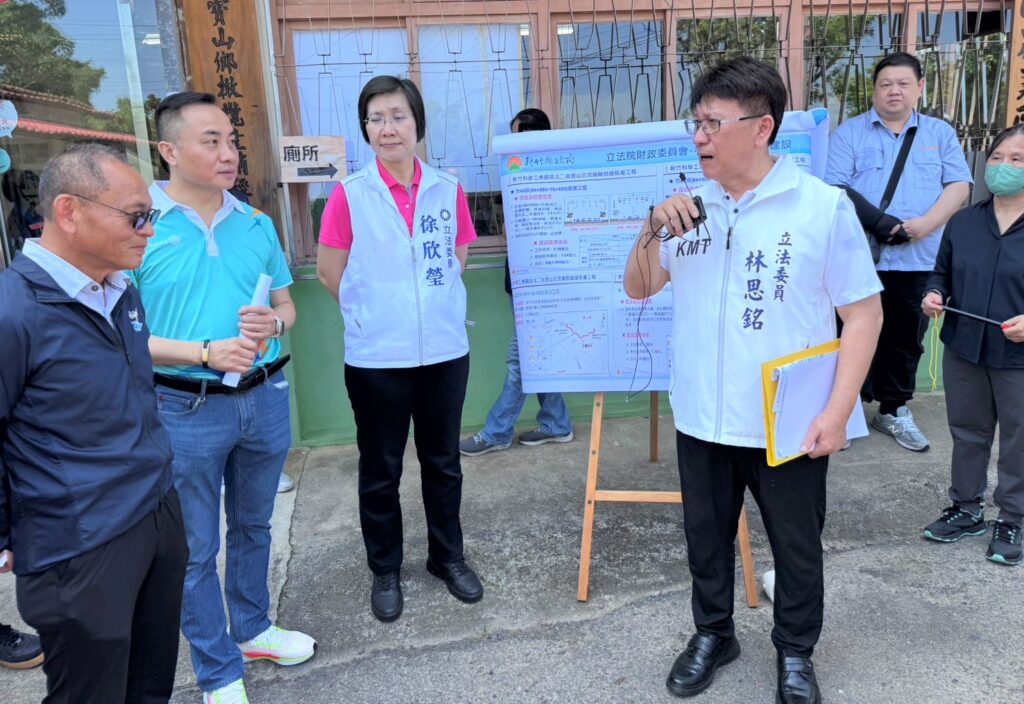 立院考察竹縣寶山交通建設 林思銘:持續爭取經費,串連整體路網 1 11407023