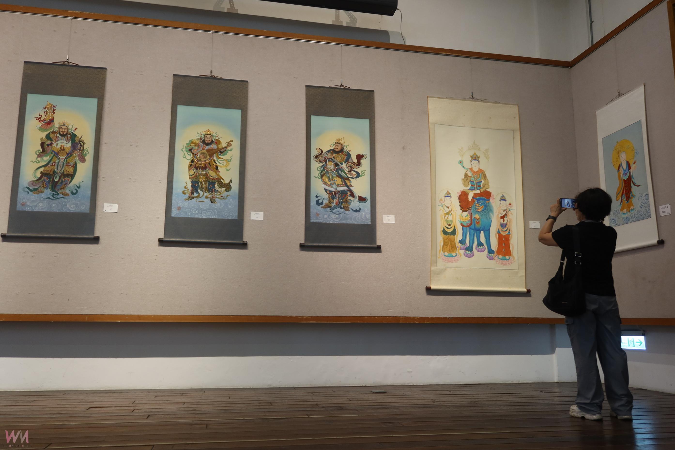 (有影片)/ 墨韻禪心 彰化法喜畫會展出90幅工筆佛畫 展期至7/13 - https://www.watchmedia01.com
