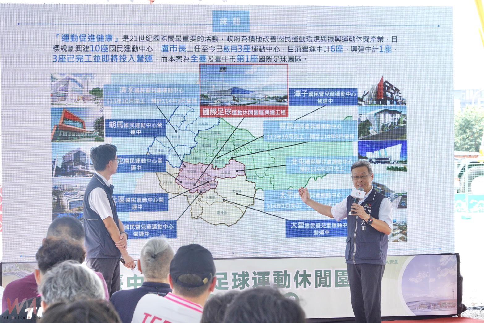 打造優質訓練環境 全台首座國際AFC認證「台中足球運動休閒園區」今7/2上梁 - https://www.watchmedia01.com