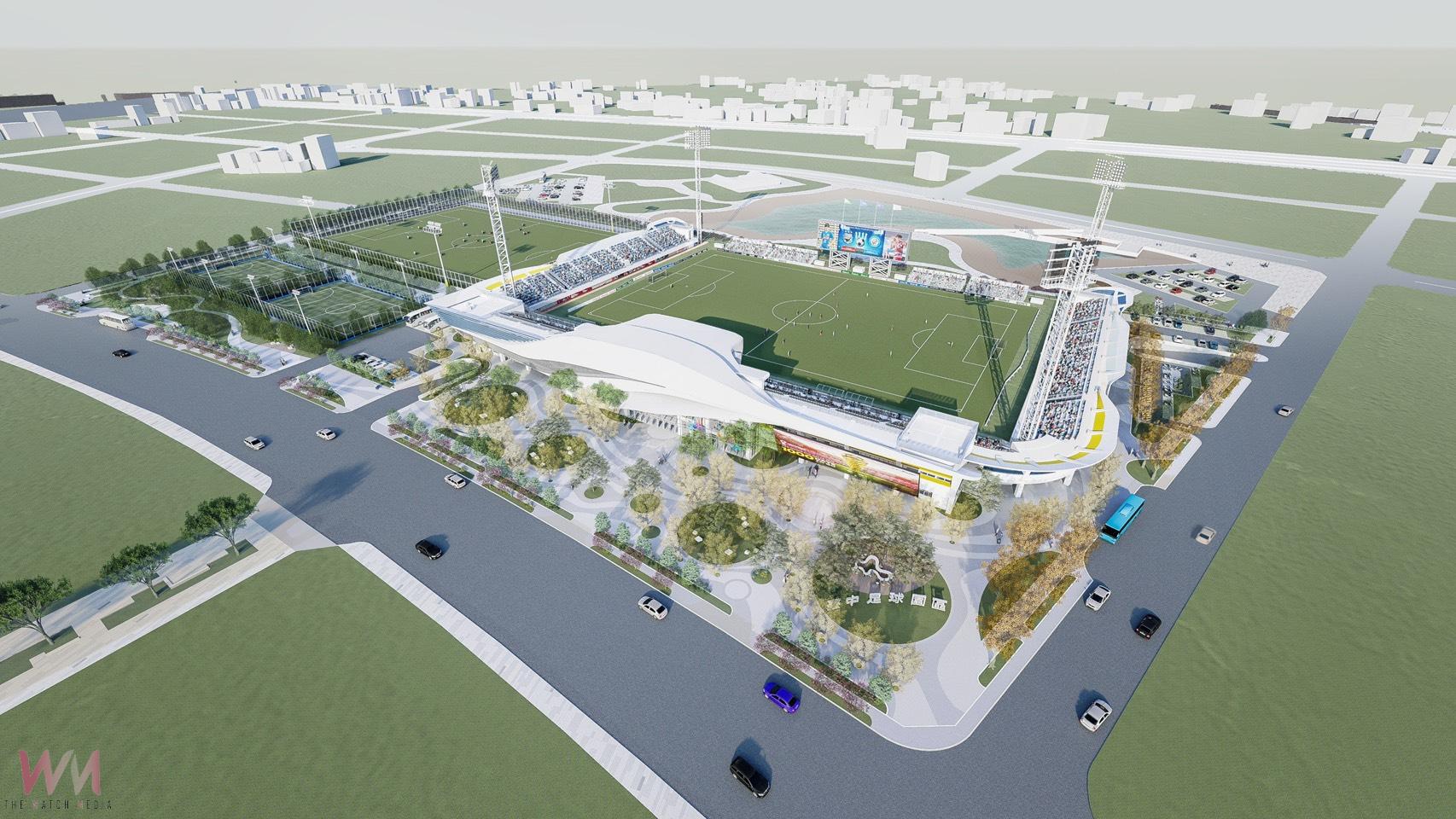 打造優質訓練環境 全台首座國際AFC認證「台中足球運動休閒園區」今7/2上梁 - https://www.watchmedia01.com