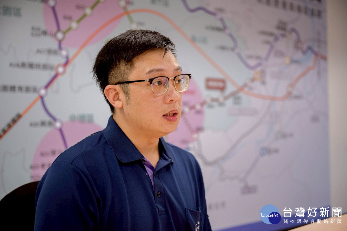 桃捷公司系統處車輛大修課股長簡世祥分享自身經歷。